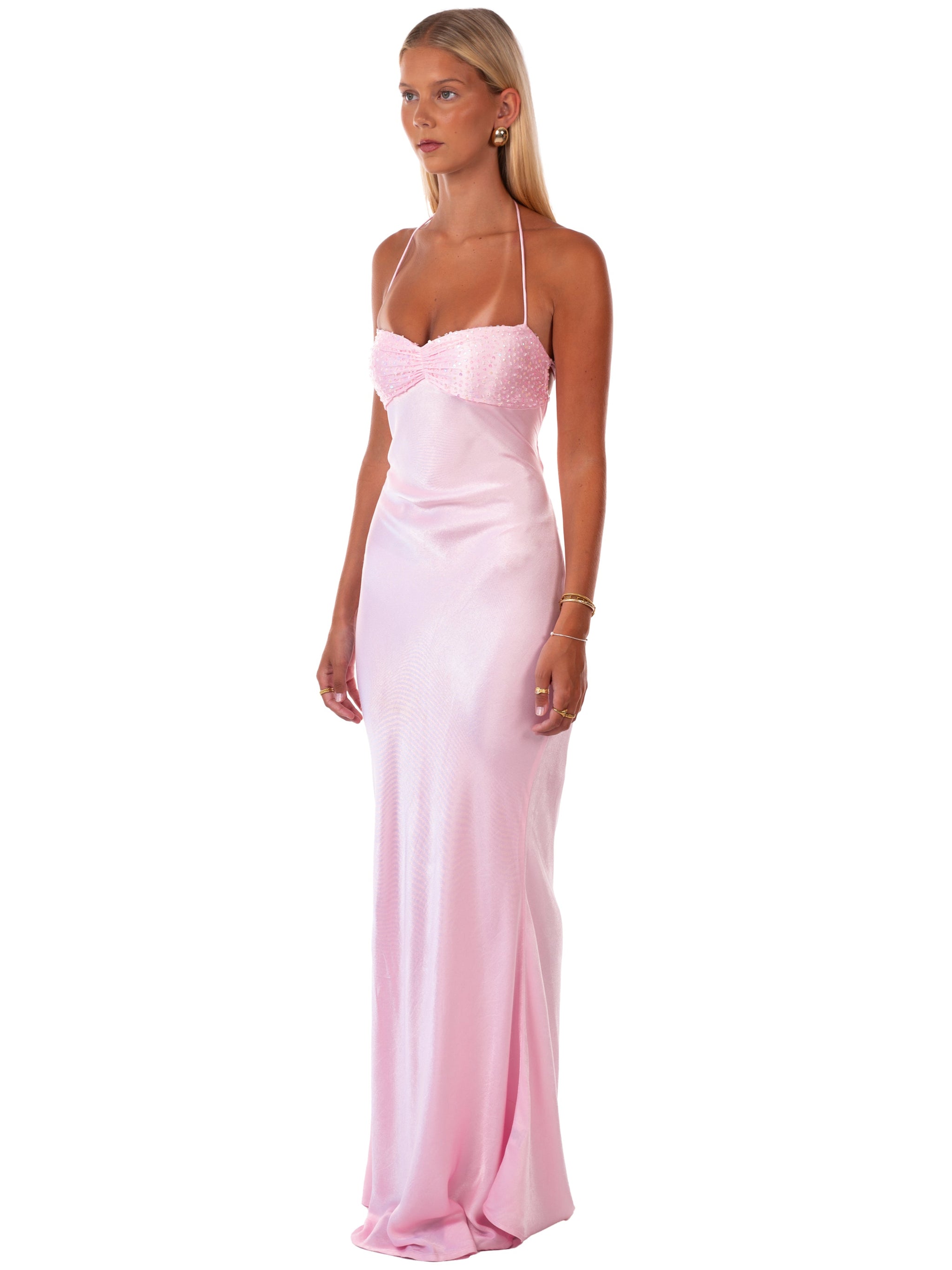 i am delilah pink dress Jade Maxi